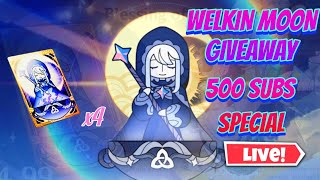 HINDI WELKIN MOON GIVEAWAY TODAY  ARISE GENSHIN IMPACT LIVE [upl. by Nogem372]