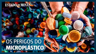 Microplásticos contaminam a natureza e as pessoas Entenda [upl. by Berlyn]