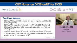 Cliff Notes on DCISionRT for DCIS [upl. by Nikolaos]