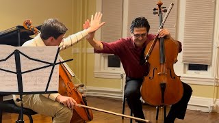 Bloch  Jewish Prayer Amit Peled masterclass as part of tonebase Boston festival Paul Oggier cello [upl. by Islean334]