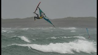 Extreme Windsurfing Competition  Shooting the Tiree Wave Classic [upl. by Orelia]