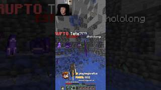 ¡La mítica TRAMPA del AGUA FALSA no falla 😱🤯 minecraft shorts viral enderpearl [upl. by Skippy]