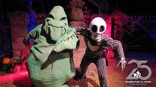 Oogie Boogie and Jack Skellington meet and greet at the DVC Halloween Party [upl. by Liesa]