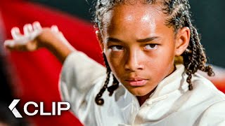 The Karate Kid Crane Kick Final Fight Jaden Smith Scene [upl. by Jedlicka497]