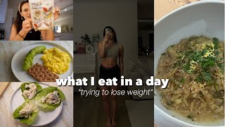 WHAT I EAT IN A DAY weight loss journey  εύκολα και υγιεινά γεύματα [upl. by Virginie]