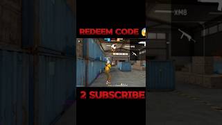 Free fire redeem code 😱 viralshorts youtubeshorts hanviralvideo [upl. by Onek768]