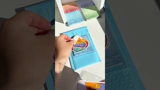 ASMR packing order sticky note stationery amp stickers asmrpacking asmrcrafts artshop stickynotes [upl. by Nilauqcaj]