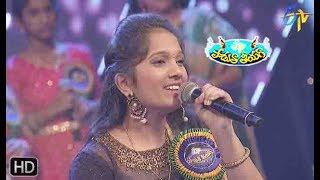 Manava Manava Song  Jahnavi Performance  Padutha Theeyaga  28th April 2019  ETV Telugu [upl. by Sulamith]