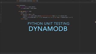 Python Unit Testing DynamoDB [upl. by Bary]