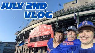 A trip to Wrigley Field vlog [upl. by Yekcor228]