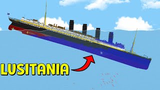 Lusitania is Sinking  Floating Sandbox [upl. by Loralee]