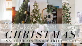 Christmas Thrift Haul amp Inspiration  Beautiful Vintage Finds [upl. by Cuda318]