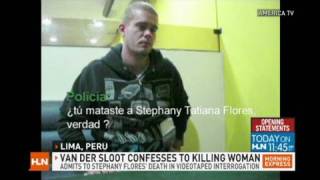 van der Sloot Confesses to Killing Woman [upl. by Nessa]