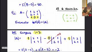 matriz de cofactores y matriz inversa [upl. by Evie586]