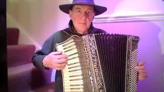 сусідко сусідко Ukrainian song played on a restored Scandalli Scott Wood accordion [upl. by Airotahs719]