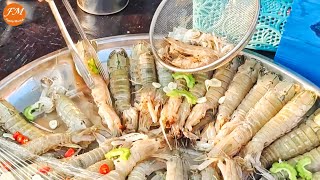 Tasty spicy seafood salad  thai street food [upl. by Molli]