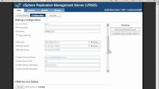 Configure vSphere SRM Replication for a Single Virtual Machine [upl. by Inaffets]