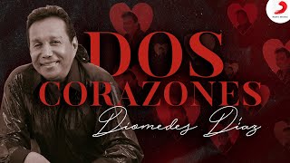 Diomedes Díaz  Dos Corazones Letra Oficial [upl. by Nitaf]