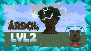 Survival 17 Ep131 El árbol más difícil de hacer de todo Minecraft [upl. by Okoyik]