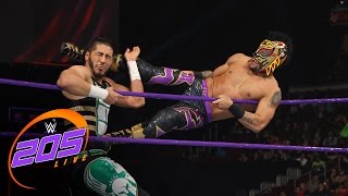 Lince Dorado vs Mustafa Ali WWE 205 Live Dec 13 2016 [upl. by Miarhpe]