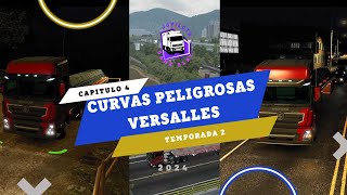 Curvas Peligrosas Versalles Cap 4 American Truck Simulator atscrm Mods Shacman x3000 4K [upl. by Nara505]