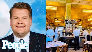 James Corden quotApologized Profuselyquot After Being Banned from NYC Restaurant Says Owner  PEOPLE [upl. by Eddana]