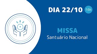 Missa 16h  Santuário Nacional de Aparecida 22102024 [upl. by Mckeon356]