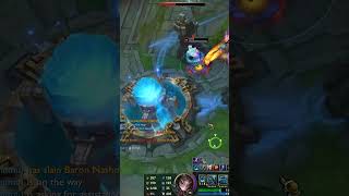 pressuring botlane for nashor leagueoflegends yorick yone seraphine brand [upl. by Tevlev437]