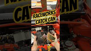 Raceworks catch can install raceworks catchcan [upl. by Nyladnar]