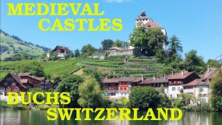 Medieval Castles in Buchs St Gallen Switzerland [upl. by Eilrahc]