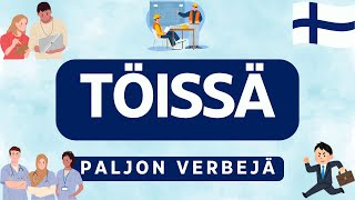 Opi lisää verbejä Töissä A2B1B2 [upl. by Siednarb214]