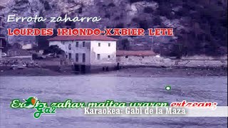 Errota zaharra Lourdes IriondoXabier Lete remix [upl. by Enialed927]