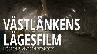 Här bygger vi Västlänken – hösten och vintern 20242025  Trafikverket [upl. by Nilat480]