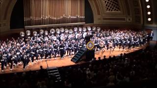 Entrance Traditionals  Michigan Marching Band 2012  BandORama [upl. by Dory772]