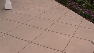 How to create Sand Wash finish concrete [upl. by Kunin]