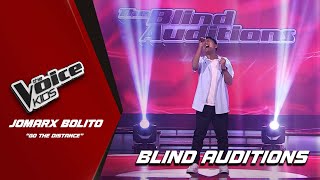 The Voice Kids Jomarx Bolito ends fights with Go The Distance  Blind Auditions [upl. by Faludi428]