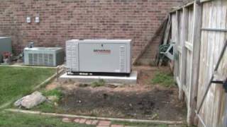 Generac 27KW QuietSource Liquid Cooled Natural Gas Home Generator [upl. by Millman]