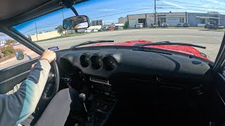 1972 Datsun 240Z Rebello Racing 32L Driving Video [upl. by Drescher]