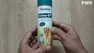 Himalaya Erina EP Powder for Tick and Flea Control in Hindi [upl. by Burrell]