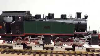 G Scale LGB 0880 Mallet HanoverLinden Line 104 [upl. by Tilly]