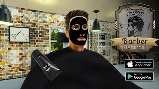 Barber Shop Simulator 3D Haircut Shop Game Hairdresser Simulator Bridgeup Studios  Android  IOS [upl. by Etyam820]