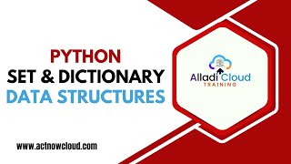 SET and DICTIONARY DATA STRUCTURES IN PYTHON [upl. by Kindig291]