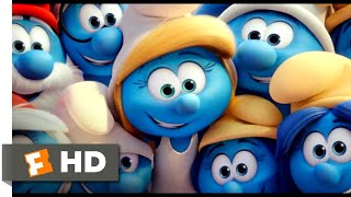 A Clumsy Escape  NEW EXCLUSIVE CLIP  The Smurfs 2021 [upl. by Alywt]