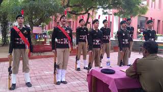 4 DGBN NCC  LSR CollegeIn Command SUO Munish Rana First Prize Zakir Husain college DU [upl. by Namwob]