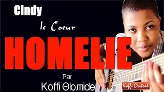 Kofficentral Cindy  Le coeur dans Homelie Clip Officiel [upl. by Lyreb999]