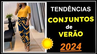 CONJUNTOS DE VERÃO  50 Modelos Lindíssimos de Conjuntos Femininos para o Verão ❤️ [upl. by Ninnetta]