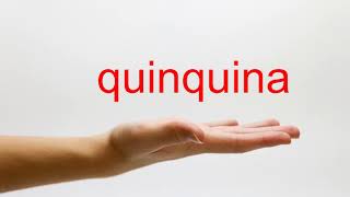 How to Pronounce quinquina  American English [upl. by Starr]