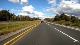 HIGHWAY 403 EASTBOUND  BRANTFORD  JERSEYVILLE  ANCASTER [upl. by Halford540]