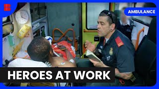 London Ambulance Service in Action  Ambulance  Medical Documentary [upl. by Ylek72]