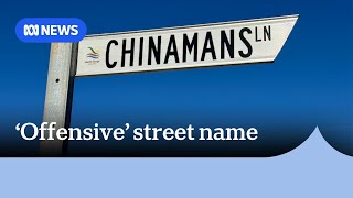 SA council votes to retain name of Chinamans Lane  ABC News [upl. by Annaeiluj]